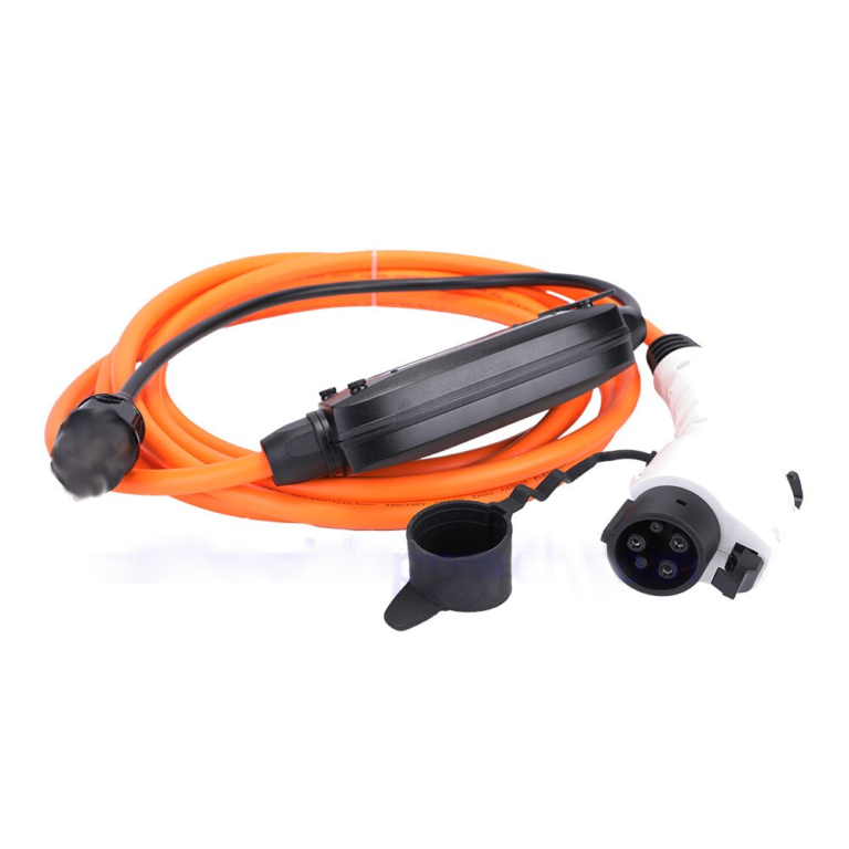 J1772 Type 1 Level 2 10 / 16 Amp Portable EVSE Charge Cable 5 Meter ...