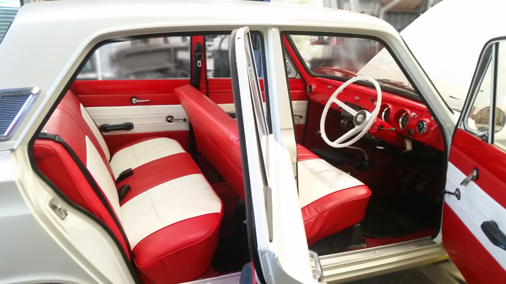 Cortina EV interior
