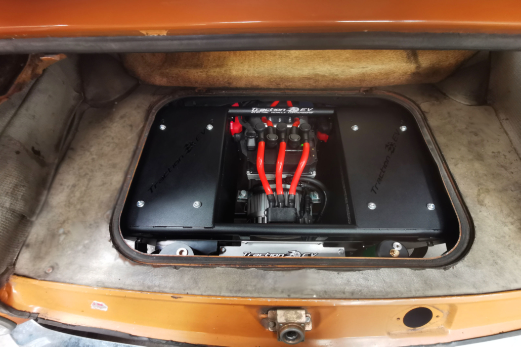 Traction EV 1972 vw type 3 fastback electric conversion
