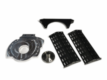 Traction EV Land Rover Series Billet Aluminium Motor Adaptor Plate and Flywheel Coupler