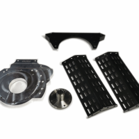 Traction EV Land Rover Series Billet Aluminium Motor Adaptor Plate and Flywheel Coupler